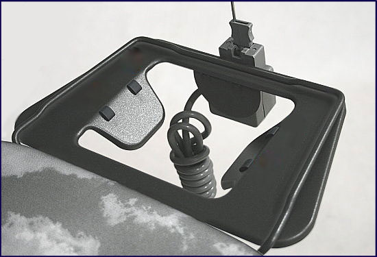 Składana deska do prasowania z gniazdkiem Nivelo