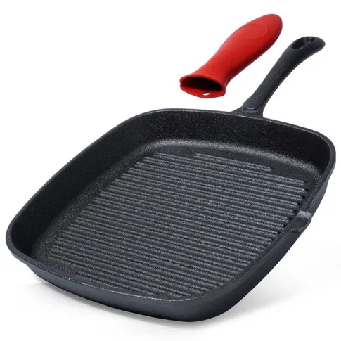 Żeliwna patelnia grillowa Gibrex 19X