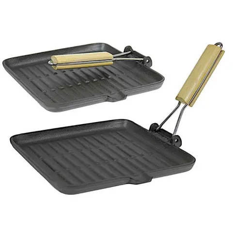 Żeliwna patelnia grillowa Gibrex 24X