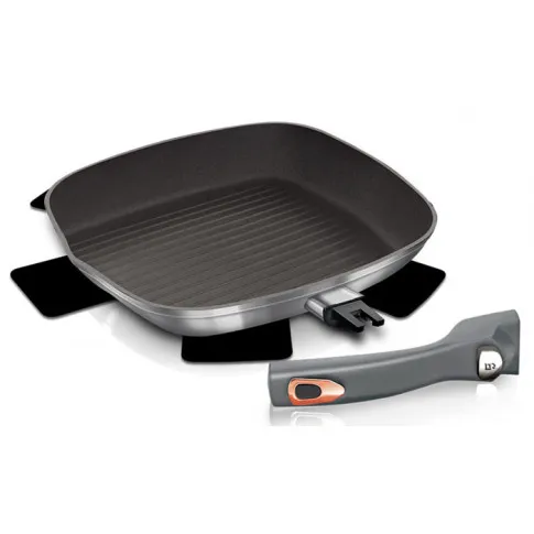 Aluminiowa patelnia grillowa Oktiss 7X