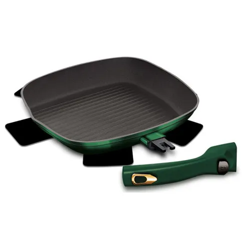 Zielona patelnia grillowa Fertox 6X