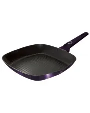 Fioletowa aluminiowa patelnia grillowa - Fertox 8X w sklepie Edinos.pl