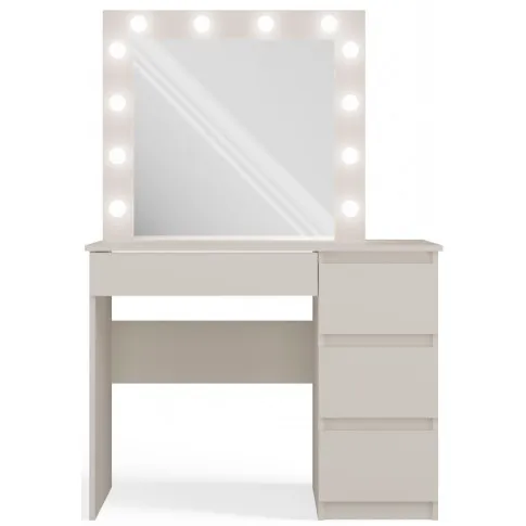 Nowoczesna toaletka podświetlana LED kaszmir Lotaro 5X