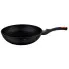 Czarny aluminiowy wok 28cm - Ibrok 3X