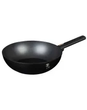 Czarny wok z potrójną powłoką tytanową 28cm - Ibrok 5X w sklepie Edinos.pl