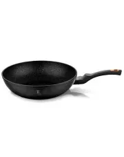 Aluminiowy wok z silikonowym uchwytem 30cm - Ibrok 8X w sklepie Edinos.pl
