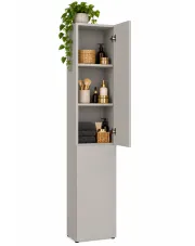 Minimalistyczna szafka łazienkowa kaszmir - Zolia 3X w sklepie Edinos.pl