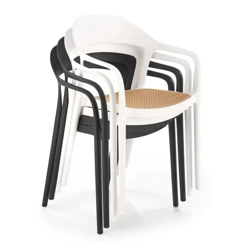 sztaplowane krzesła Tesso