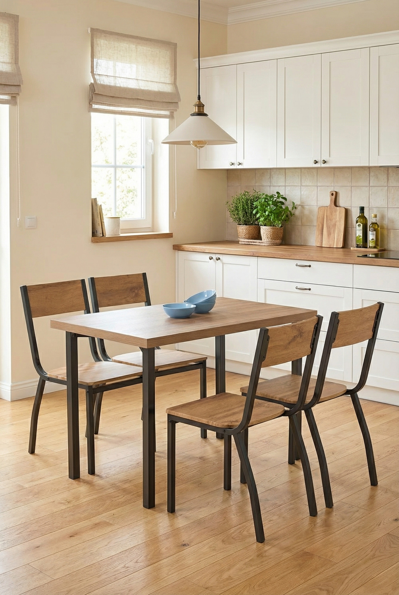 Aranżacja kuchni ze stołem Umen