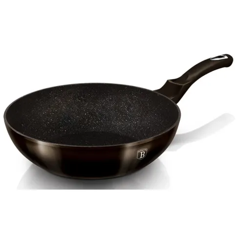 Aluminiowy czarny wok Ibrok 10X
