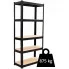 Szczegółowe zdjęcie nr 7 produktu Czarny regał do piwnicy 875 kg - Endo