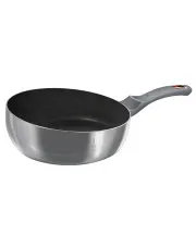 Głęboki wok z rączką typu soft touch 26cm - Poveks 9X w sklepie Edinos.pl