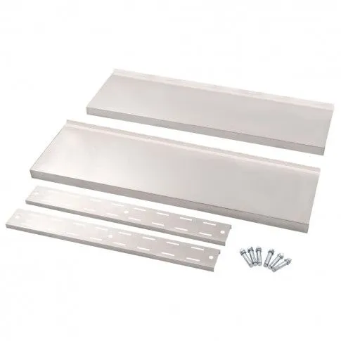 Szczegółowe zdjęcie nr 6 produktu Metalowa półka do garażu Collin 2X - srebrna