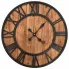 Drewniany wiszący zegar retro 60 cm - Edox 3X