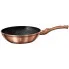 Złota patelnia typu wok z powłoką granitową 28cm - Hurgen 8X
