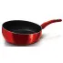 Aluminiowy czerwony wok na każdy typ kuchenki 26cm - Hurgen 10X