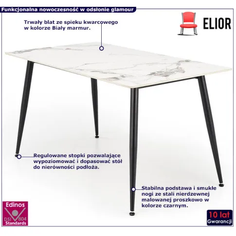 stół do salonu Brava 4X 80x140
