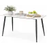 Metalowy stół prostokątny Emma
