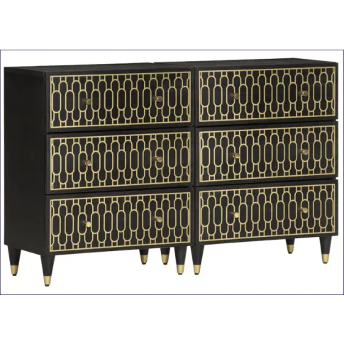 Komoda drewniana w stylu vintage Movissa 13X
