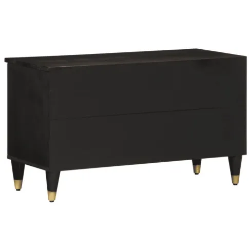 Czarna szafka pod telewizor Movissa 22X