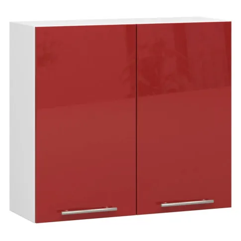 Czerwona szafka kuchenna Cortez 17X