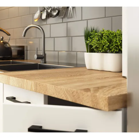 Szczegółowe zdjęcie nr 5 produktu MEBLE KUCHENNE ZESTAW Trent G2 2.4M BIAŁY