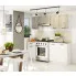 Fotografia MEBLE KUCHENNE ZESTAW Trent 1.8M BETON-BIAŁY z kategorii Pomieszczenia