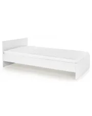 Drewniane łóżko hotelowe łączone 120x200 - Lines 2 kolory w sklepie Edinos.pl