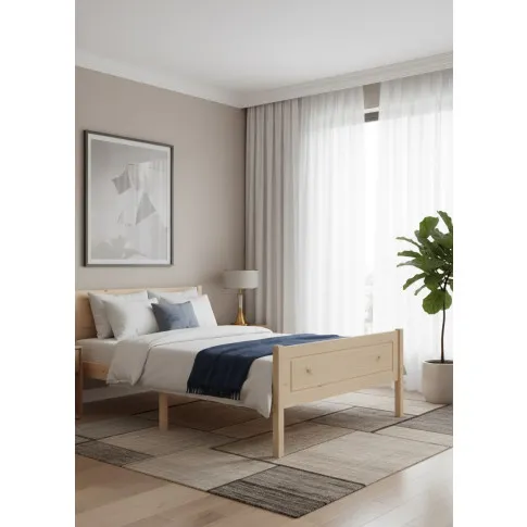 Fotografia Sosnowe łóżko hotelowe łączone 100x200 - Tangle 3X 5 kolorów z kategorii Łóżka i materace