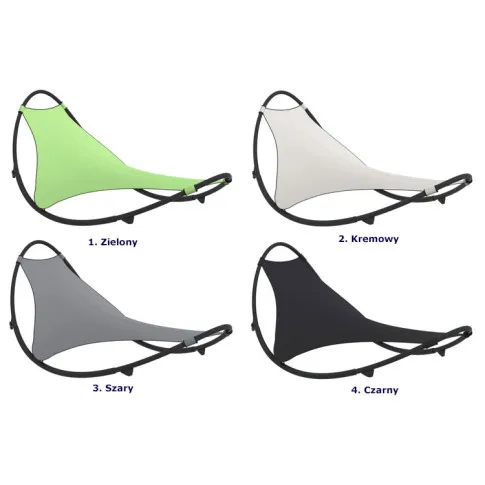 Kolory nowoczesnego leżaka Fofrik