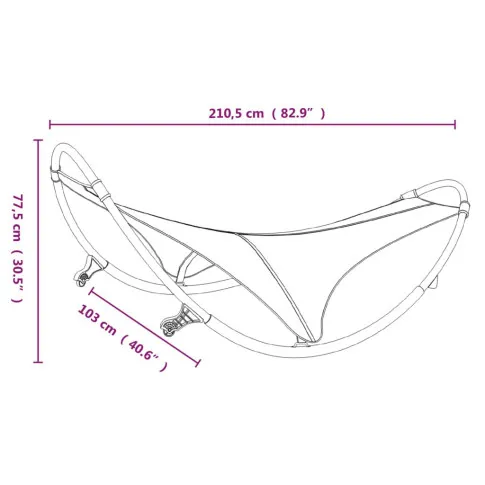 Wymiary leżaka Fofrik