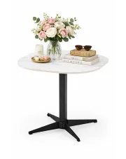 Nowoczesny stolik kawowy z blatem biały marmur - Bero 3X w sklepie Edinos.pl