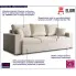 Nowoczesna sofa z funkcją rozkłądania Emporia