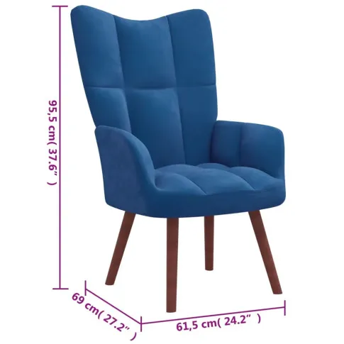 Wymiary fotela wypoczynkowego Izelox