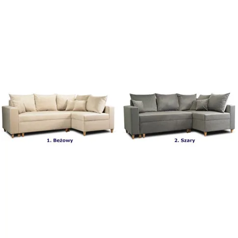 Wersje kolorystyczne narożnika Emexo