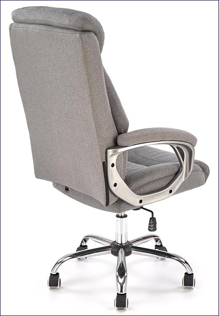 ergonomiczny obrotowy fotel popielaty Nestino