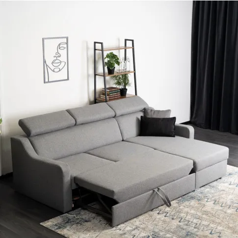 Prawostronna sofa narożna rozkładana Engi