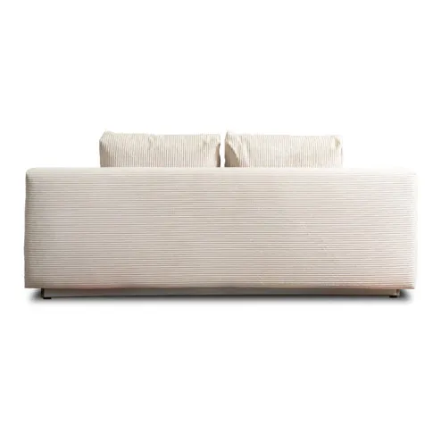 Sztruksowa sofa rozkładana Arna