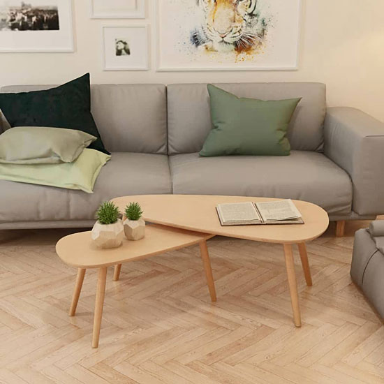 Prezentacja stolików Aaron brązowy