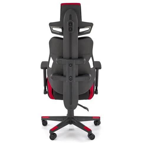 gamingowy fotel czerwony Milaro