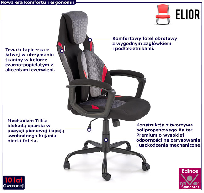 obrotowy fotel Iker