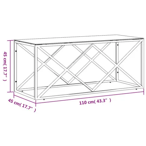 Wymiary stolika Glefro 3X