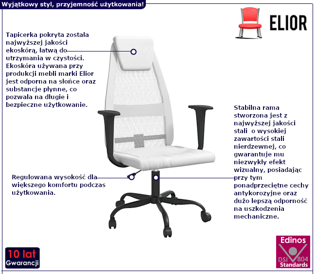 Krzesło obrotowe Lirena