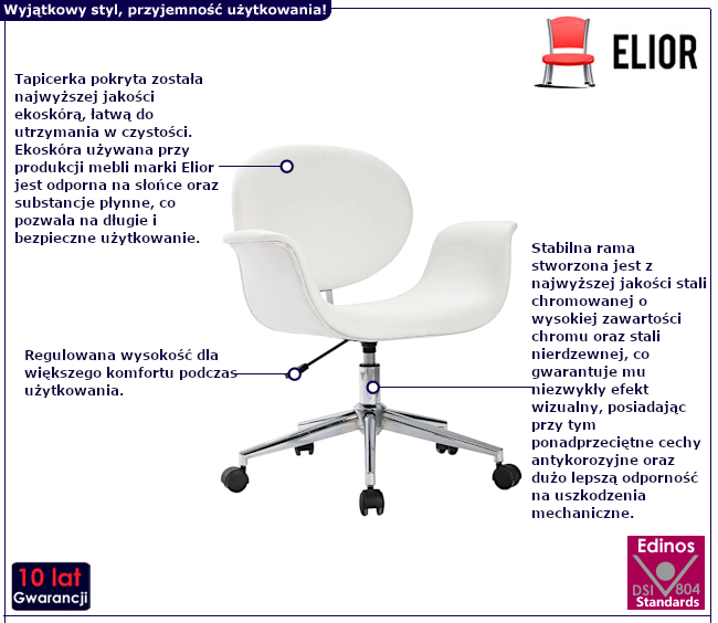 Krzesło obrotowe Velio