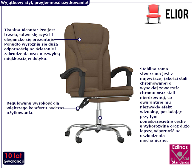 Krzesło obrotowe Duncan