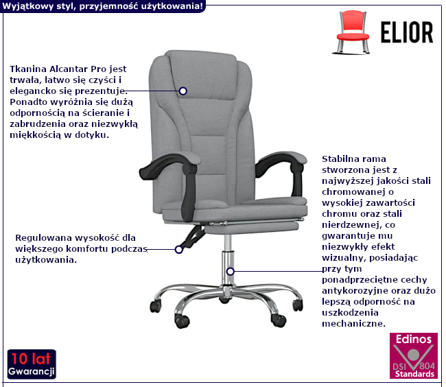 Krzesło obrotowe Duncan