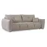 Szara nowoczesna sofa rozkładana Ahla