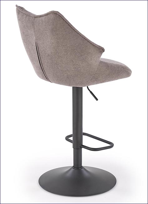 popielaty hoker z regulacją wysokości Medis 3X