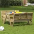 piknikowy zestaw do ogrodu Garo 3X sosna
