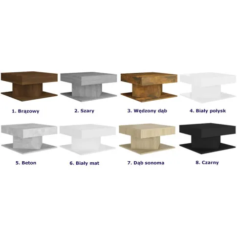 Kolorystyka stolika Ibotri